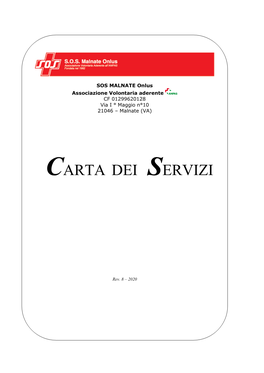 Carta Dei Servizi