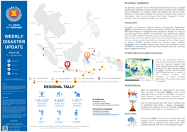 Weekly Disaster Update