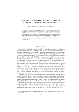 Wild Pfister Forms Over Henselian Fields, K-Theory, and Conic Division Algebras