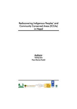 Rediscovering Indigenous Peoples' and Community Conserved Areas