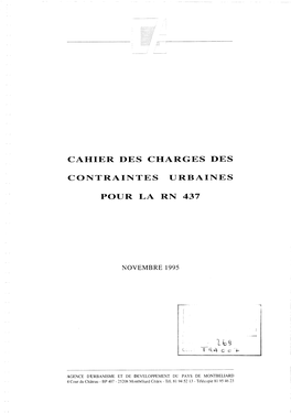 Cahier Des Charges Des