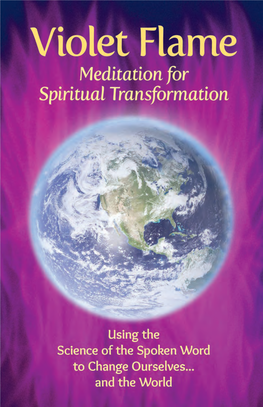 Violet Flame Meditation Brochure