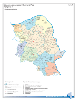 Wasserversorgungsplan Rheinland-Pfalz Teilgebiet 4
