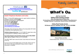 Whats on Guide Valley Park April – June 2018