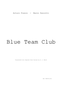 Blue Team Club