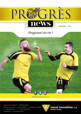 La Section Jeunes Du FC Progrès Niederkorn