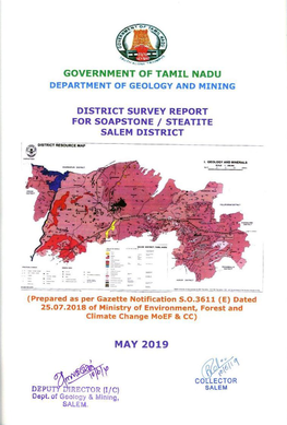 2. Overview of Mining Activity in Salem District