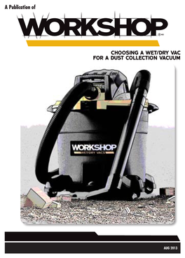 CHOOSING a Wet/Dry Vac for a Dust Collection Vacuum