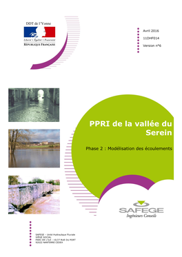 PPRI De La Vallée Du Serein Phase 2 : Modélisation Des Écoulements