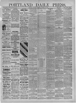 Portland Daily Press: December 20,1883