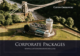 Clifton Observatory Event Brochure