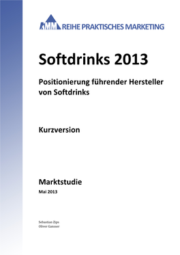 Softdrinks 2013