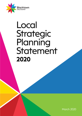 Blacktown Local Strategic Planning Statement 2020