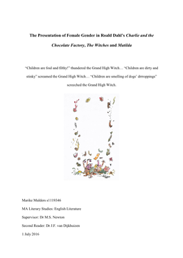 The Presentation of Female Gender in Roald Dahl's Charlie and The