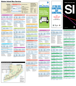 Staten Island Bus Map December 2016