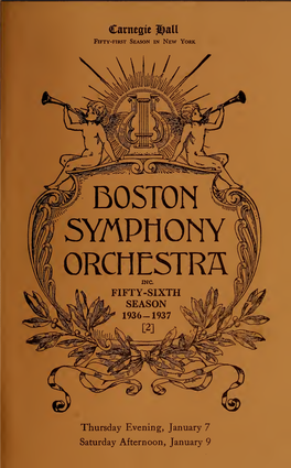 Boston Symphony Orchestra Concert Programs, Season