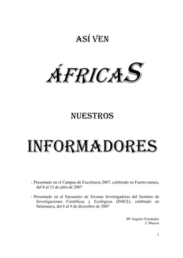 Prensa Española Africa