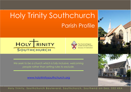 Holy Trinity Southchurch Parish Profile