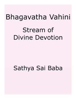 Bhagavatha Vahini