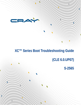 XC™ Series Boot Troubleshooting Guide