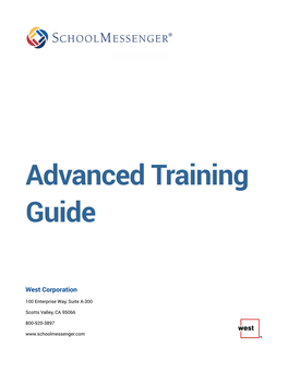 Advanced Training Guide