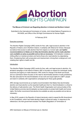 The Misuse of Criminal Law Regarding Abortion in Ireland and Northern Ireland