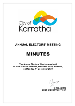 Annual Electors' Meeting
