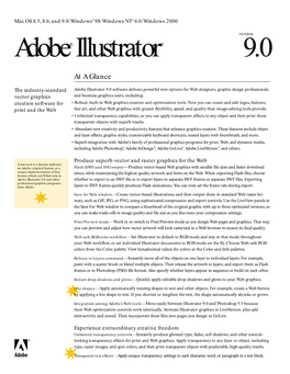 Adobe Illustrator 9.0 at a Glance