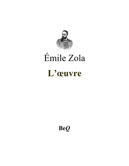 Émile Zola L'œuvre