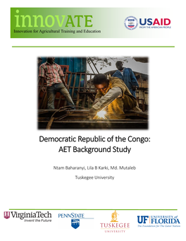 Democratic Republic of the Congo: AET Background Study