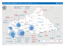 Central African Republic: Situation of Radio Stations (As of 23 Mar 2014)