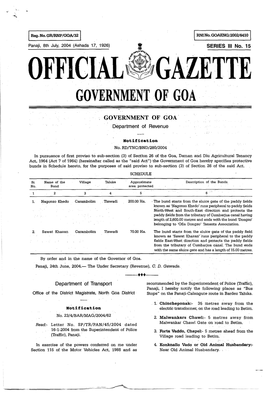 Government of Goa