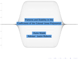 Patterns and Stability in the Coefficients of the Colored Jones