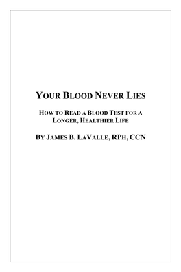Your Blood Never Lies