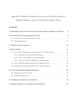 Influence of Dispersal Processes on the Global Dynamics of Emperor