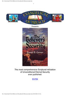The Believer´S Conditional Security