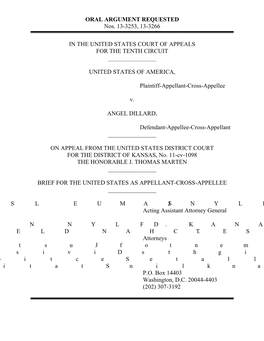 United States V. Dillard, 835 F.Supp.2D 1120, 1121-22 (D