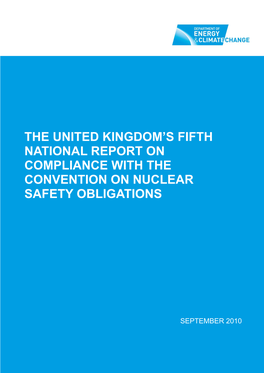 The UK's Fifth Report on Compliance with the Convention on Nuclear
