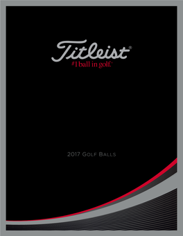 2017 Golf Balls the Most Trusted Ball in Golf