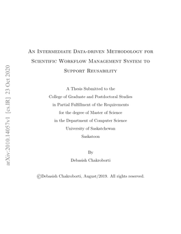 An Intermediate Data-Driven Methodology for Scientific Workflow Management System to Support Reusability