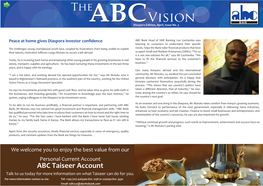 ABC Vision Diaspora Issue 12