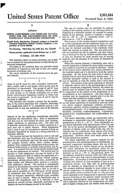 United States Patent Office Patented Sept