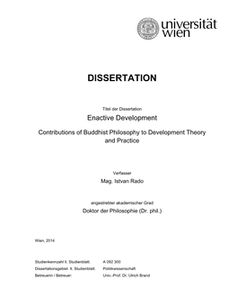 Dissertation