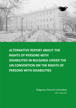 Bulgaria Under the Un Convention on the Rights of Persons with Disabilities