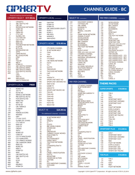 Ciphertv Channel Guide BC V72P 01252018