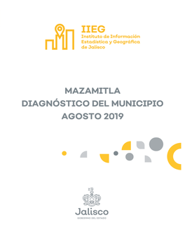 Mazamitla Diagnóstico Del Municipio Agosto 2019