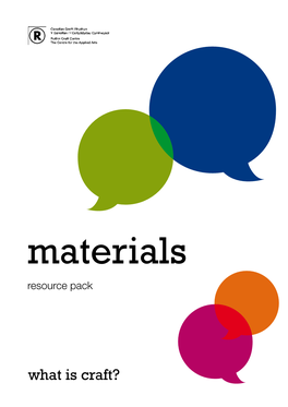 Materials Resource Pack
