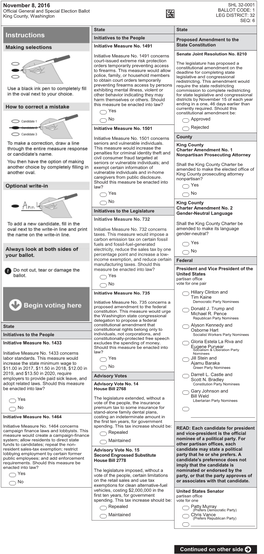 Sample Ballot