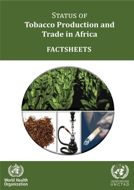 Tobacco Leaf Export Volume of Tobacco Leaf (US$) 1995 – 2012 Exports from Africa Also
