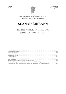 Seanad Éireann